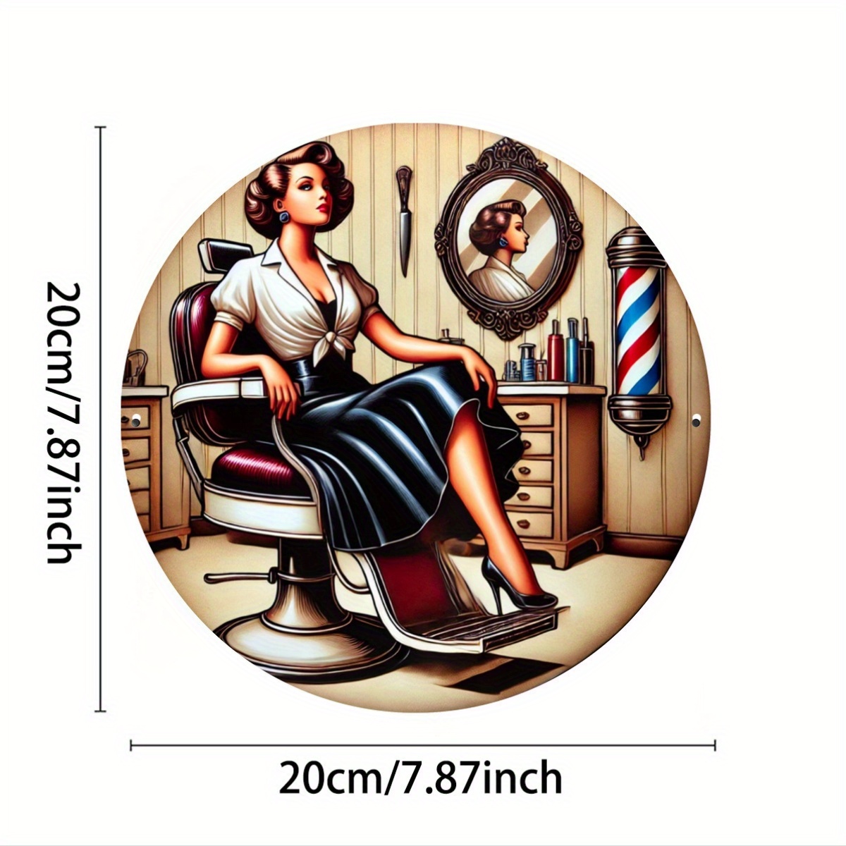قطعة واحدة من لافتة معدنية لصا - مراجعة Home Barber وسعره