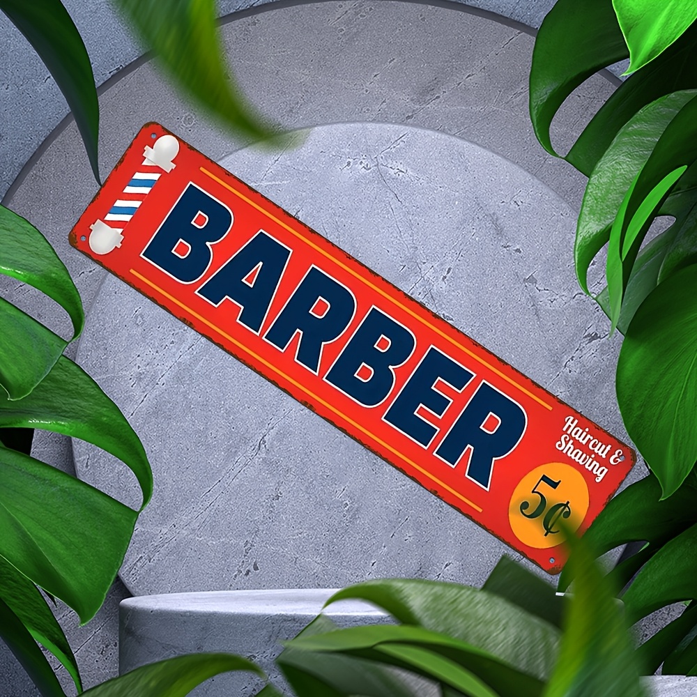 لافتة معدنية مسطحة ثنائية الأب - مراجعة Home Barber وسعره