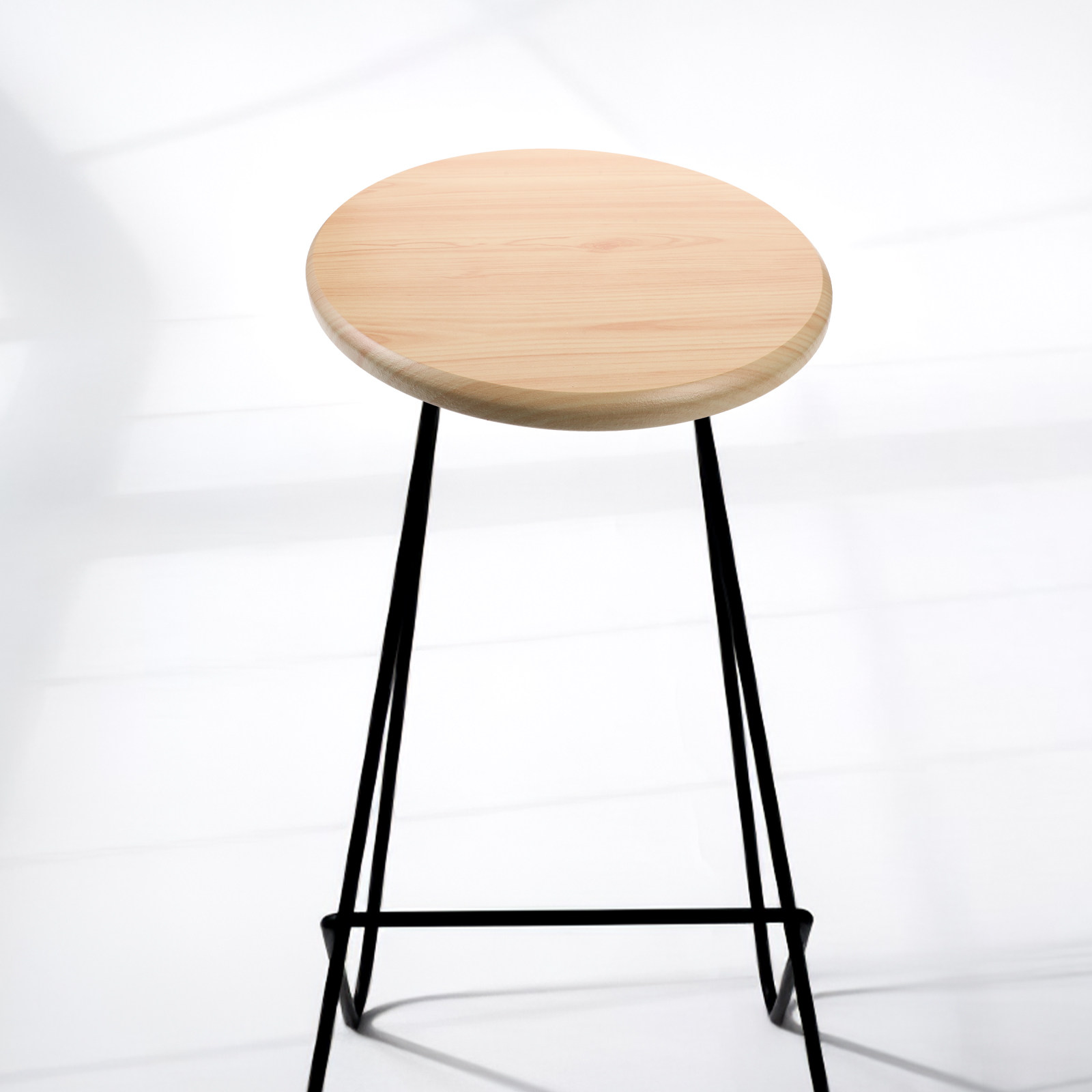 مقعد خشبي بديل مستدير من الخشب - مراجعة Home Bar Stools وسعره