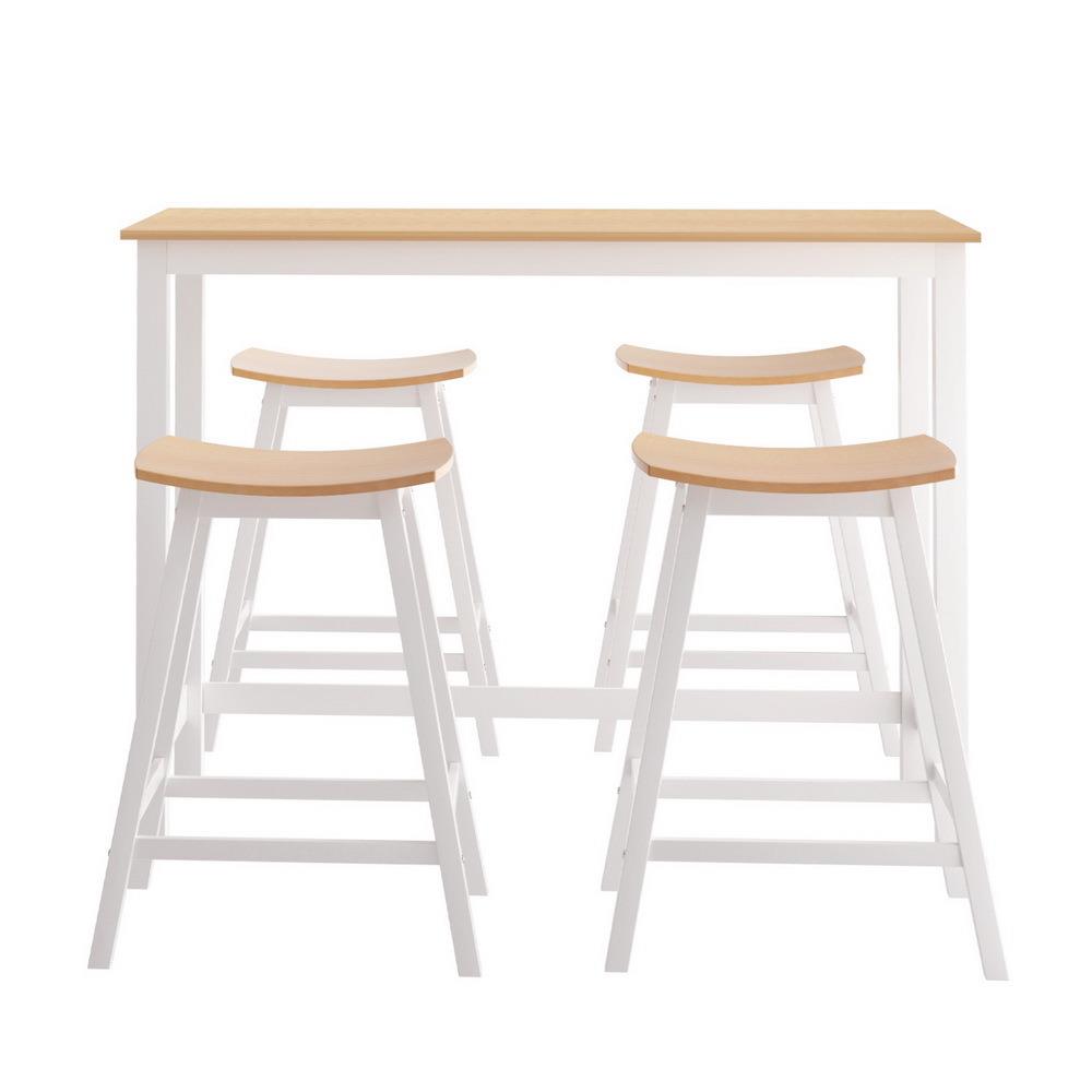طاولة بار من الخشب الصلب مع مج - مراجعة Home Bar Stools وسعره