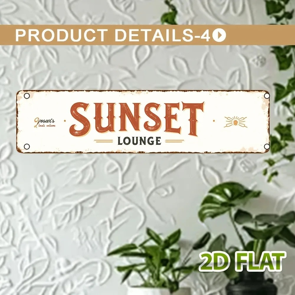 لوحة معدنية مسطحة قابلة للتخصي - مراجعة Home Bar Lounge وسعره