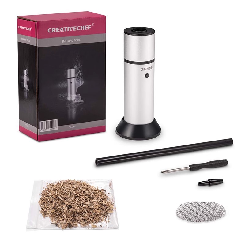 1 مجموعة الغذاء مولد الدخان ال - مراجعة Smoking Gun Kit وسعره
