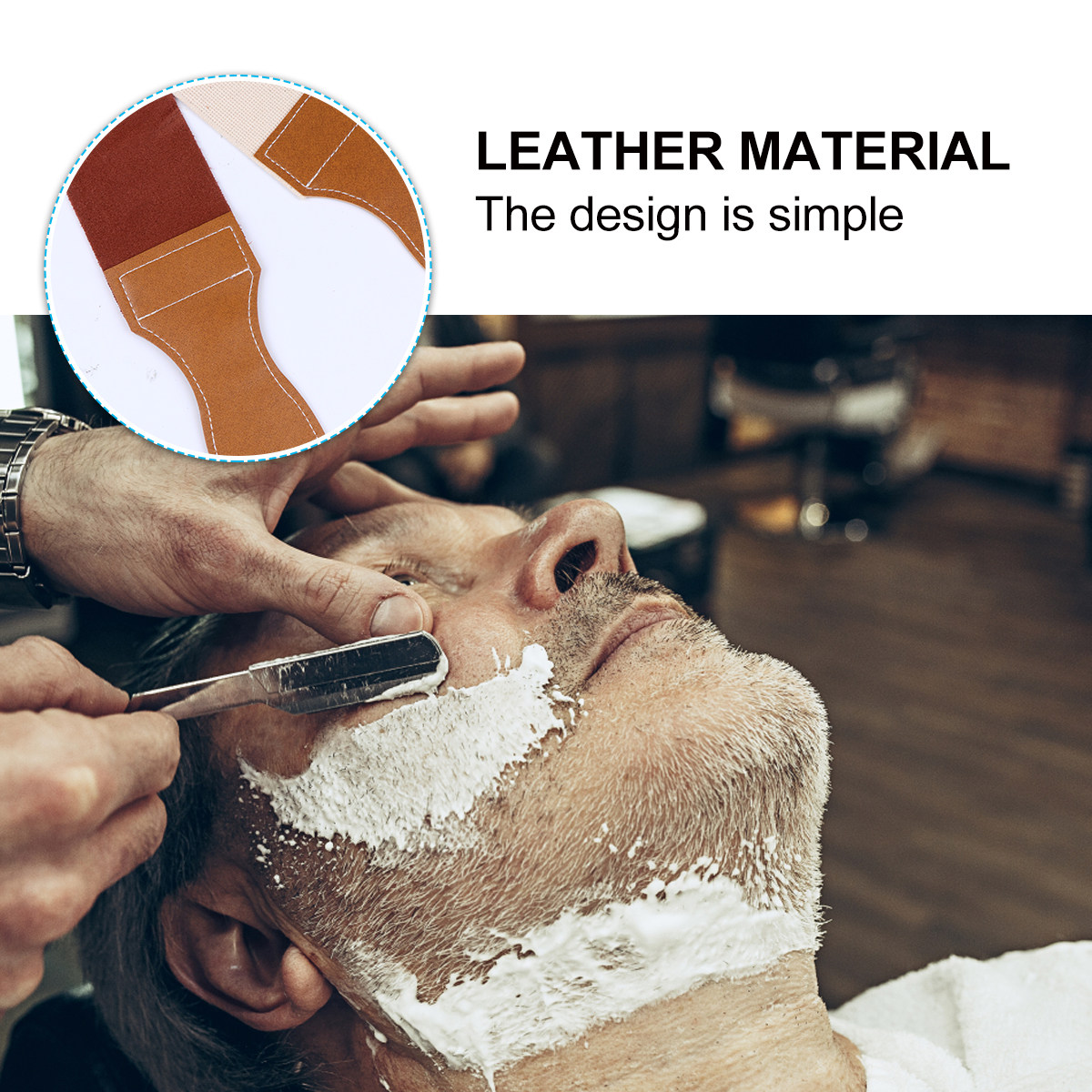 حزام شحذ مزدوج الطبقات مدعوم ب - مراجعة Home Barber وسعره