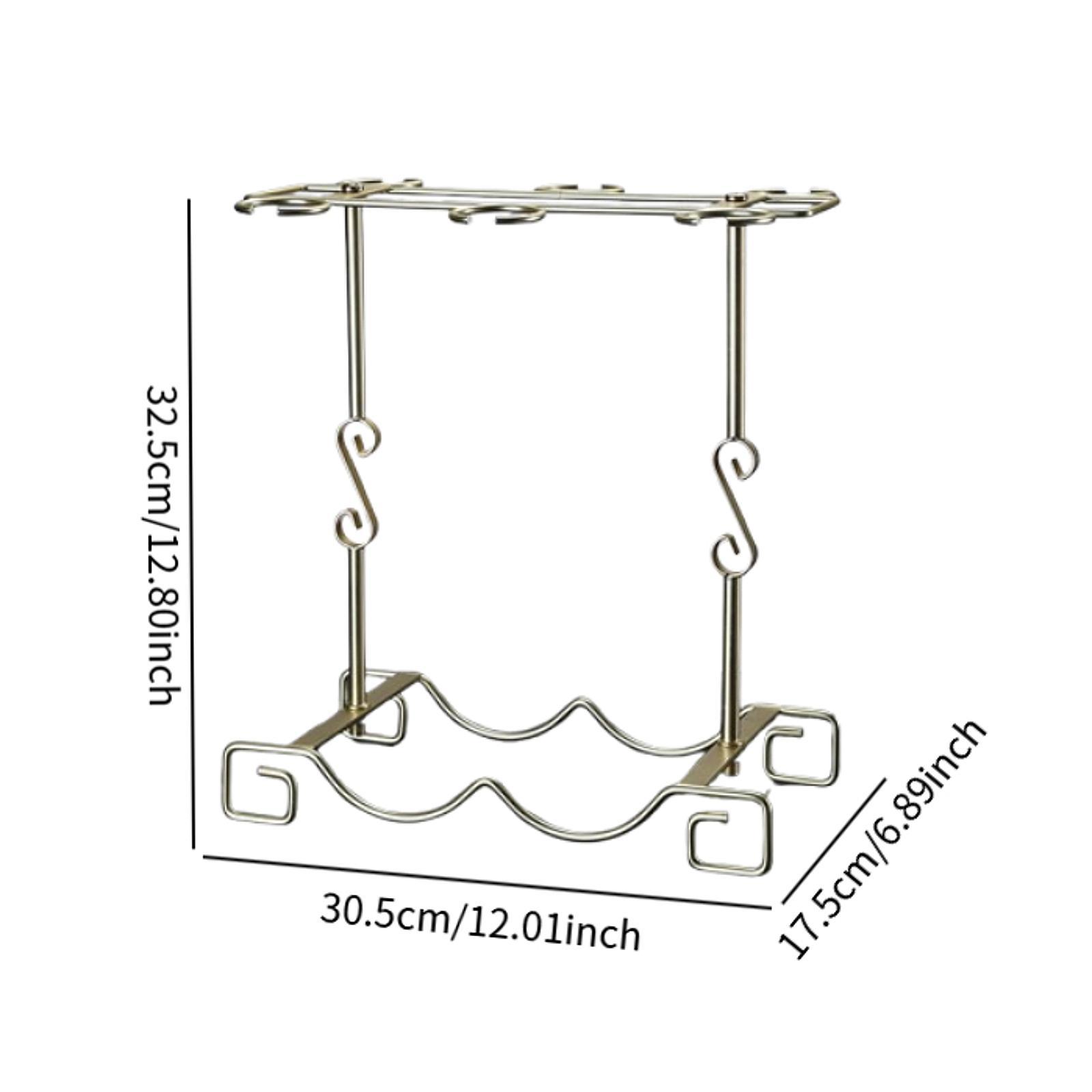 حامل كؤوس للطاولة، حامل زجاجات - مراجعة Home Bar Stand وسعره