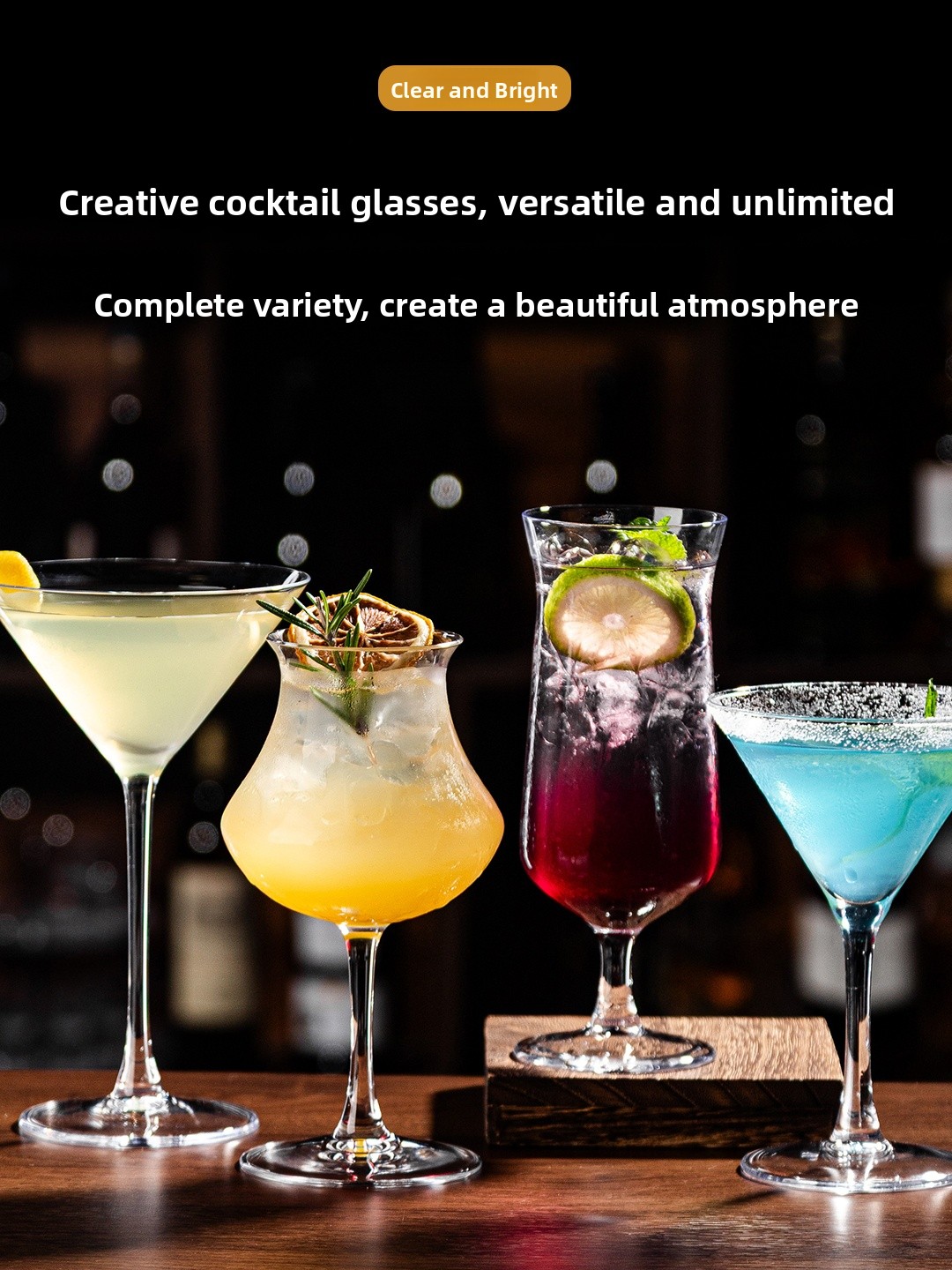 طقم كوكتيل فاخر من الكريستال ا - مراجعة Highball Glass Set وسعره